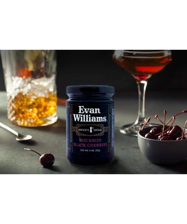 Evan Williams Bourbon Black Cherries - Infused with Rich Flavor - Buy Online on SooperMarket.com