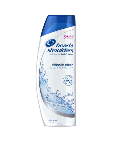 Head & Shoulders Classic Clean Dandruff Shampoo 13.5 Oz