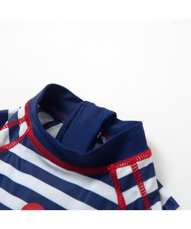 Baby Boys Sunsuit UPF 50+ Sun Protection with Zipper Swimwear and Sun Hat - Captain 18-24 Months - Buy Online on SooperMarket.com