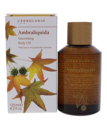 L'Erbolario Ambraliquida body oil for soft skin 1 pack (1 x 125 ml)