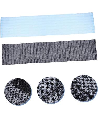 Healeved Bath Towel Back Scrubber Set - Exfoliating Body Spa Towels for Clean and Smooth Skin - 2pcs - Buy Online on SooperMarket.com