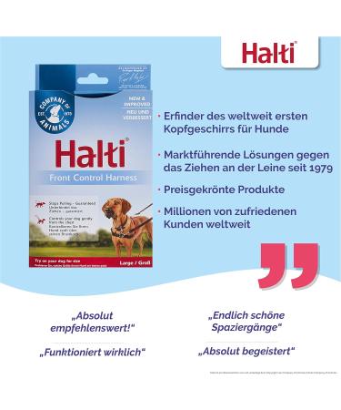 Halti Front Control Anti-Pull Dog Harness - Gentle Leash Control Easy Adjustment & International Shipping - Buy Online on SooperMarket.com