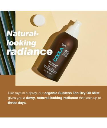 COOLA Organic Sunless Self Tanner Dry Oil Mist - Pi a Colada | 3.4 Fl Oz - Buy Online on SooperMarket.com