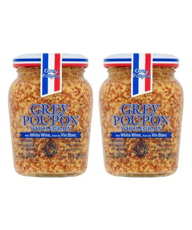 Intrinsic Treats Wholegrain Mustard Bundle with Grey Poupon Wholegrain Mustard 210g - (Pack of 2)