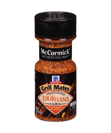 McCormick Grill Mates Louisiana Cajun Seasoning, 2.62 oz (Pack of 6)
