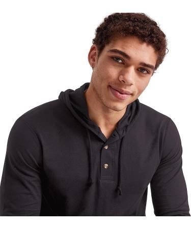 Hanes Originals Men's Pullover Hoodie - Tri-Blend Jersey Large Black - Buy Online on SooperMarket.com