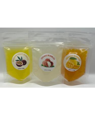 Bubble Heaven Fruity Tropical Boba Bubble Tea Kit - Make 6-9 Extra Large Drinks at Home | 1 Pack - Buy Online on SooperMarket.com