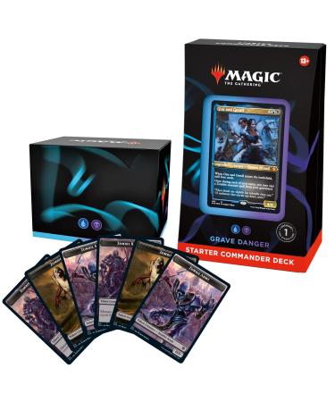 Magic: The Gathering Starter Commander Deck  Grave Danger (Blue-Black)