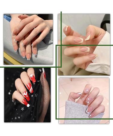 DADYOUPIN Silicone Nail Stamper Double Sided French Nail Art Stamp with Scraper - Buy Online on SooperMarket.com