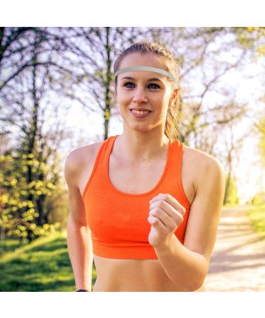 Elastic Sports Headbands - Thick Non-Slip 4 Pack for Women & Men | Durable Comfortable & Stylish - Buy Online on SooperMarket.com