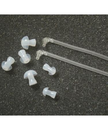 Hiibaby 3x Sound Tubes + 9x Ear plugs /pieces /domes for Hearing Aid aids Eartip ear tip ear tips Tubing ear pieces piece-hearing aid tube BTE Hearing Aid Aids Domes and Tube Kit - Buy Online on SooperMarket.com