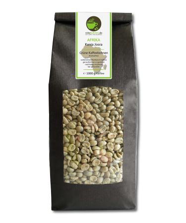 Green coffee - Green highland coffee Kenya Josra (green coffee beans 1000g) 1 kg (1 pack)