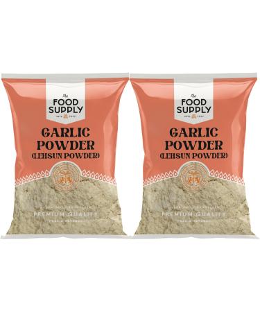 Garlic Powder 2x100g Ground Garlic Ground from Whole Dried Garlic - Finest Premium Quality | 100% All Natural | No additives or preservatives
