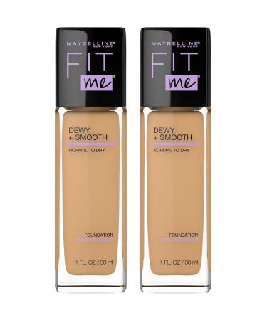 Maybelline New York Fit Me Dewy + Smooth Foundation (Pack of 2)228 SOFT TAN
