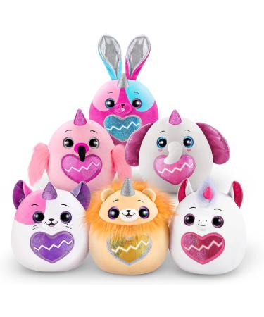 Rainbocorns Eggzania Surprise Mania - Mystic Elle Unicorn Plush with 20+ Surprises - 28 cm Collectible Stuffed Animal with Wearable Accessories - Buy Online on SooperMarket.com