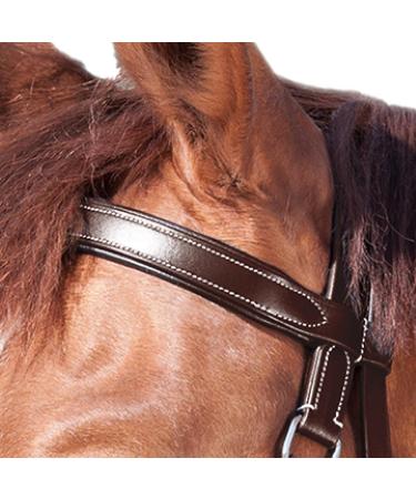 Shop WALDHAUSEN Star Bitless Bridle for Warmbloods Brown | International Shipping Available - Buy Online on SooperMarket.com