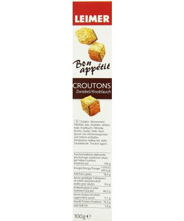 Leimer Croutons Onion/Garlic - Pack of 10 (1000g) | Buy Internationally Best Price! - Buy Online on SooperMarket.com