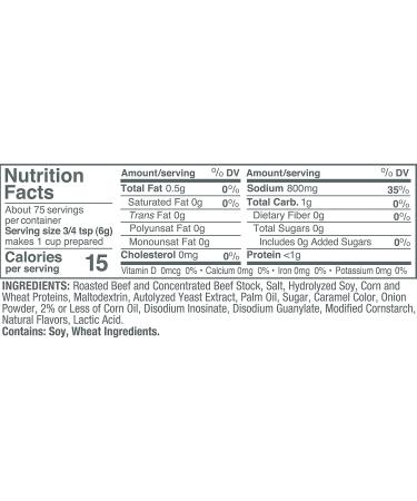 Minor's Beef Base and Stock 16 oz - Trans Fat Free, No Added MSG - Perfect for Soups and Sauces - Buy Online on SooperMarket.com