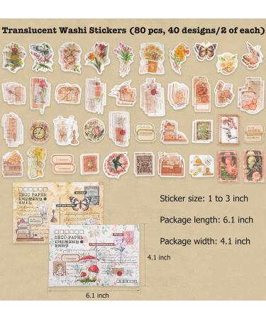 Knaid Vintage Ephemera Bundle - 200 Pieces for Art Journaling, Scrapbooking & Planners (Cottagecore Theme) - Buy Online on SooperMarket.com