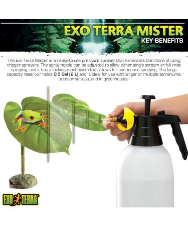 Exo Terra Mister Pump-Up Sprayer 1.5 Litre - Buy Online on SooperMarket.com