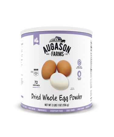 Augason Farms Dried Whole Egg Product 2 lbs 1 oz No. 10 Can
