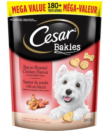 CESAR Double Delights Filet Mignon + CESAR Bakies Bacon-Roasted Chicken Treats for Adult Small Breed Dogs - Buy Online on SooperMarket.com