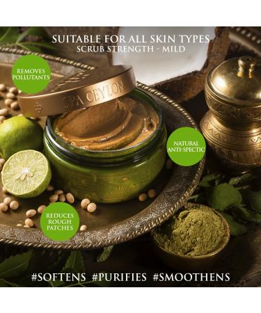 SPA CEYLON Peace Body Scrub - Exfoliating & Nourishing Natural Scrub for Glowing Skin | International Shipping Available - Buy Online on SooperMarket.com
