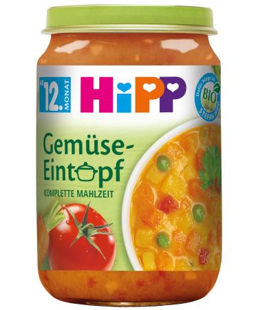 HiPP vegetable stew pack of 6 (6 x 250 g) H 8627 vegetable stew 250g 250 g (pack of 6) vegetable stew