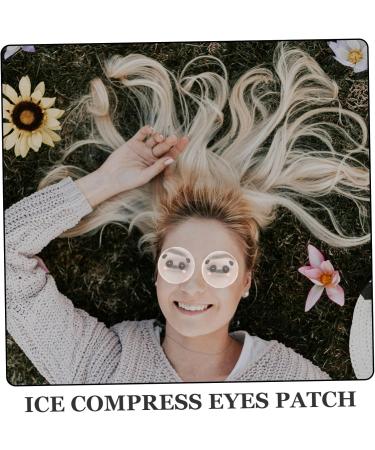 PLAFOPE 1 Pair Ice Eye Stickers Eye Patches Cold Eye Pads Pad for Eyes Eye Cooling Patches Eye Ice Cooling Mask Cold Compress Eye Ice Cooling Pad Reusable Eye Pads Pad Eye Cool Eye Pad Gel - Buy Online on SooperMarket.com