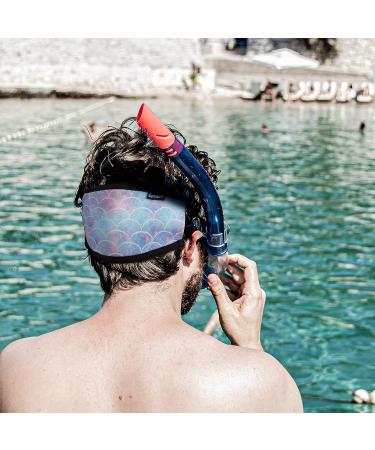 Reflective Neoprene Mask Strap Cover for Dive & Snorkel Masks - Hair Protector Wrap for Water Sports - Buy Online on SooperMarket.com