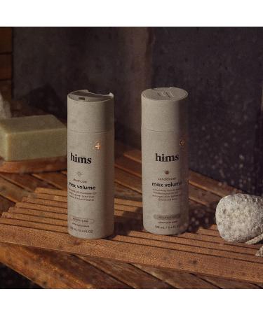 Hims Max Volume Shampoo & Conditioner Pack - Citrus Spice - Men's Natural Volumizing Hair Care - 2 x 6.4 fl oz - Buy Online on SooperMarket.com