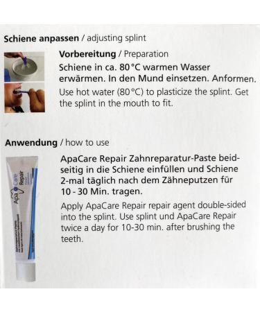 Apacare White Teeth Set: Toothpaste Repair & Polishing Paste | Brighten & Repair Your Smile - Buy Online on SooperMarket.com