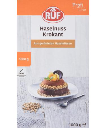 Call hazelnutcant from roasted hazelnuts crispy topping for Frankfurt wreath cakes ice cream and pastries practical storage pack 1x1000g
