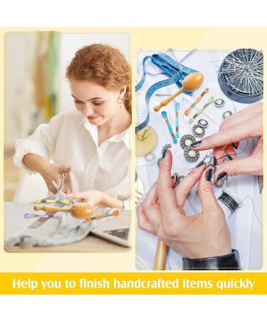 Wooden Darning Egg Kit for Socks - Needles, Threads, and Supplies - Buy Online on SooperMarket.com