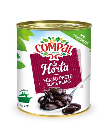 Compal Boiled Black Beans 845 g