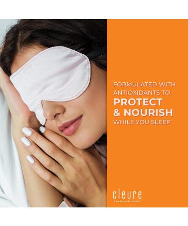 Cleure Sensitive Skin Night Cream with Hyaluronic Acid & Shea Butter - Gluten, Salicylate, Paraben & Fragrance Free - 2 oz - Buy Online on SooperMarket.com