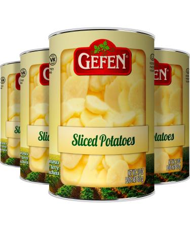 Gefen Sliced Potatoes 15 Oz (4 Pack) Ready To Eat! Kosher for Passover