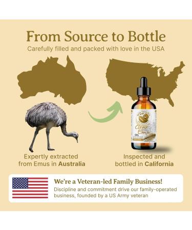 Buy Bella Terra Oils Clear Emu Oil for Hair & Skin - 1 Gallon Non-Greasy Highly Absorbable Moisturizing - Pack of 10 | International Shipping Available - Buy Online on SooperMarket.com