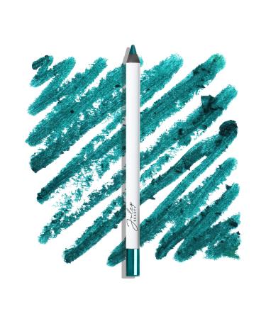 Julep When Pencil Met Gel Sharpenable Multi-Use Longwear Eyeliner Pencil - Electric Teal Shimmer - Transfer-Proof - High Performance Liner 25 Electric Teal Shimmer