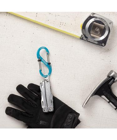 Nite Ize LSBA4-03-R6 S-Biner SlideLock Dual Locking Carabiner | Size #4 | Blue - Buy Online on SooperMarket.com