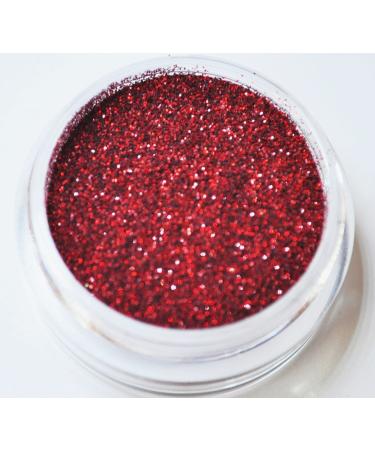 KM-Nails Glitter Red Hologram XXL Studio Size 0.2mm fine 10ml