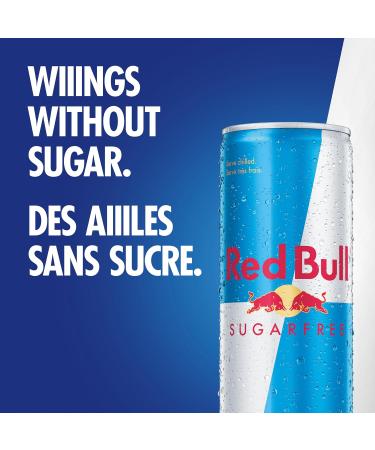 Red Bull Energy Drink Sugar Free 250 ml (4 pack) 250ml (Pack of 4) - Buy Online on SooperMarket.com