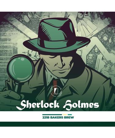 Lucky Cuppa's "221b Bakers Brew" Sign of The Four Rooibos Blend Loose Leaf Bag- Loose Leaf Tea - Single Origin Specialty - Decaf Rooibos Tea - Sherlock Tea Gifts - 250g - Buy Online on SooperMarket.com
