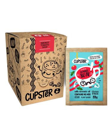 Mill & Folks Cupster Instant Smokey Tomato Soup 10pack (10x33g) | Vegan & Gluten-free