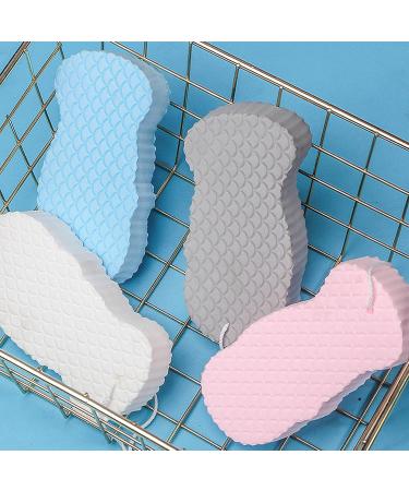 Super Soft Exfoliating Bath Sponge Spa Scrub Dead Skin Remove Magic Exfoliating Bath Sponge Dead Skin Remover for Body Skin Friendly and Reusable Shower Sponge for Adult Baby Pregnant Women - Buy Online on SooperMarket.com