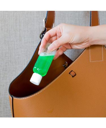 Youngever 24 Pack 60ml Travel Bottles - Squeeze Containers with Disc Closure for Liquid Soap Lotion & Cream - Ideal for International Shipping - Buy Online on SooperMarket.com