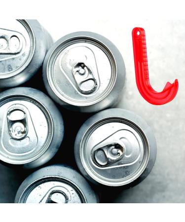 SUL Ring Pull Can Opener Designed for Weak Hands Weak Grip or Limited Dexterity Arthritis Elderly Children and Anyone with Low Strength Makes Easy Work of Opening Cans jar (Red) - Buy Online on SooperMarket.com