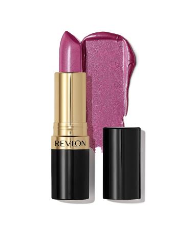 Revlon Super Lustrous Lipstick in Berries Iced Amethyst (625) - Moisturizing Creamy Formula with Vitamin E and Avocado Oil - 0.15 oz - Buy Online on SooperMarket.com