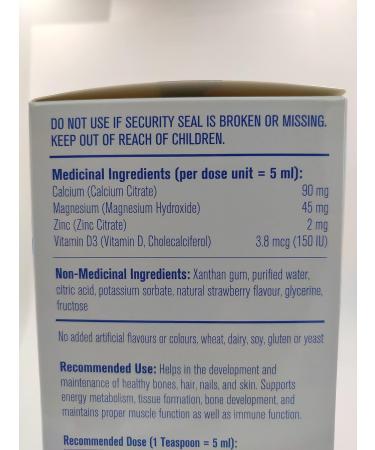 Kids Multivitamin - Calcium Magnesium Zinc with Vitamin D Tasty Even for Picky Eaters Age 1 to 14 Years Essential for Growth Strong Bones Immunity Kids Feel Calm And Relaxed - Allmom's Choice - Buy Online on SooperMarket.com