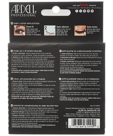 Ardell Demi Wispies False Eyelashes Black - Full Volume Strip Lashes 2-Pack (4 pairs) - Eye Make-Up Enhancement - Buy Online on SooperMarket.com
